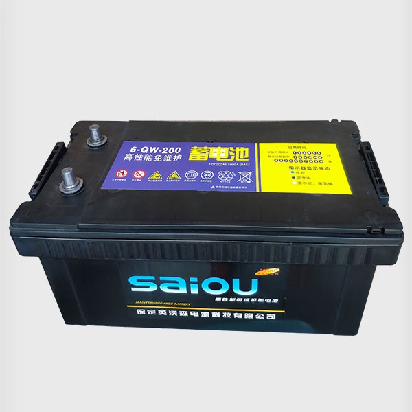 高性能免維護(hù)蓄電池6-QW-200
