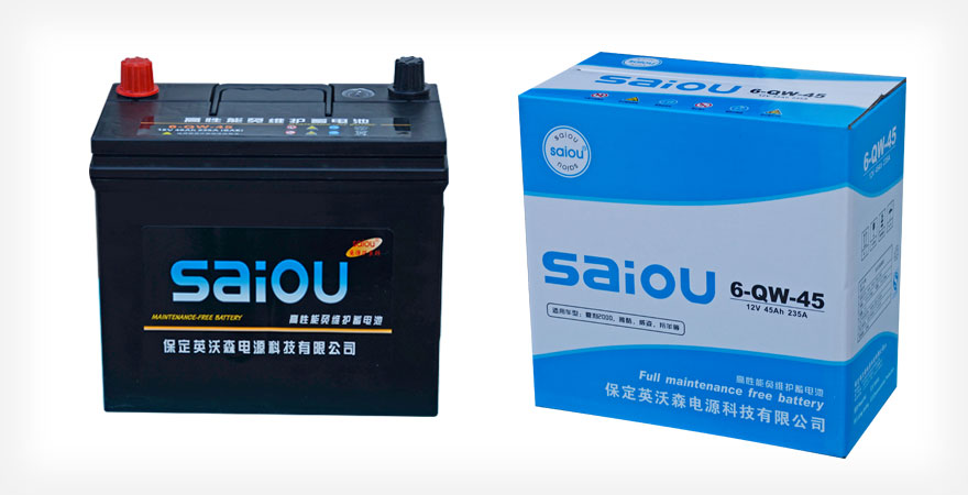 SAIOU高性能免維護(hù)蓄電池6-QW-45